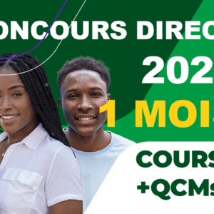 Préparation aux concours direct – Inscription 1 mois