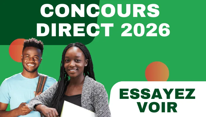 Concours direct 2026 Test gratuit